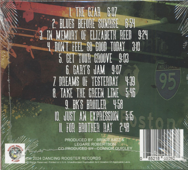 Back In Boston Live (CD)