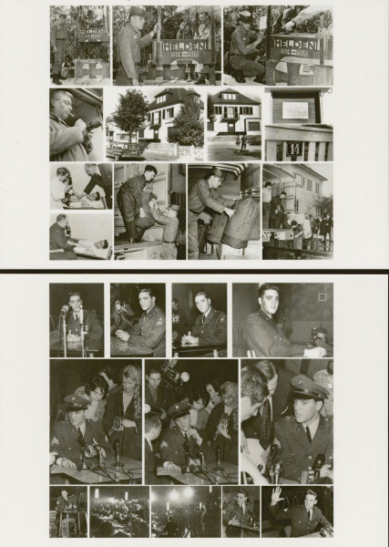 G.I. Elvis Presley (4x Postcards - Postkarten Set)
