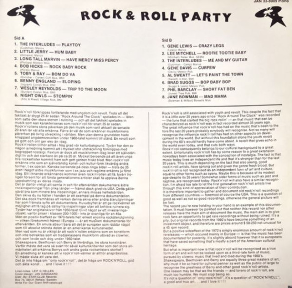 Rock & Roll Party (LP)