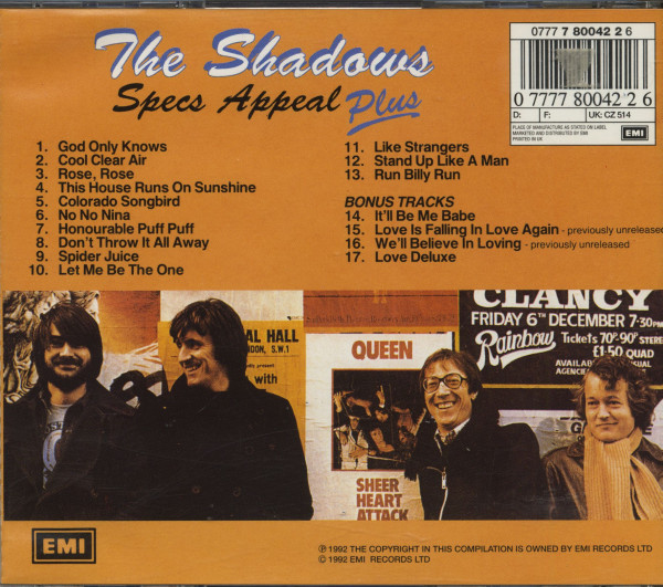 Specs Appeal Plus (CD)
