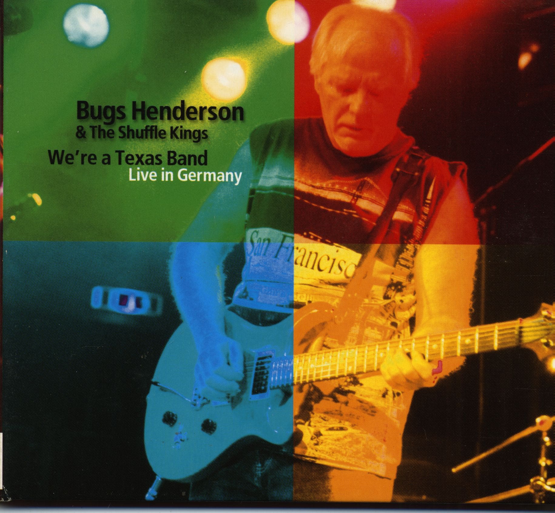 Henderson, Bugs & The Shuffle - We're A Texas Band - Live In Germany (3-Cd)