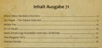 Vorschau: Rock & Roll Magazin # 71 Vorschau: Rock & Roll Magazin # 71