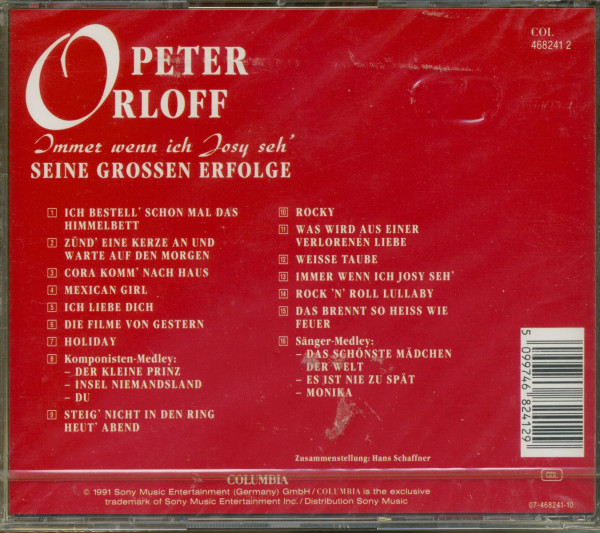 3. Bild von Peter Orloff: Seine grossen Erfolge (CD)