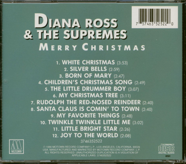 3. Bild von Diana Ross And The Supremes: Merry Christmas (CD)