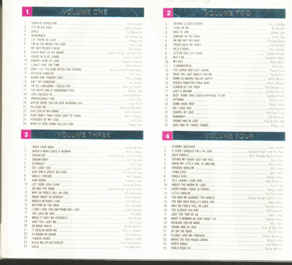 100 Of The Greatest Love Songs (4-CD)