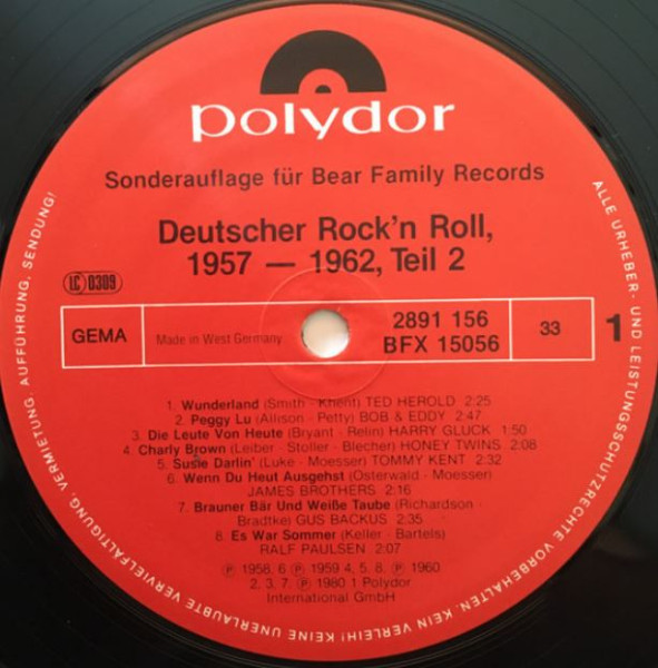 Rock'n'Roll Party mit Ted Herold und anderen - Teil 2 (LP)