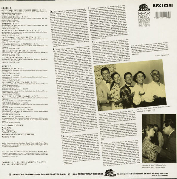 Schwarze Engel - Caterina Valente Edition 1 (LP)