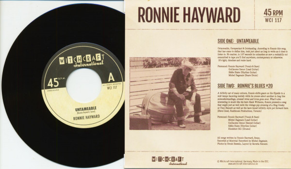 Untameable - Ronnie's Blues No.20 (7inch, 45rpm, PS)