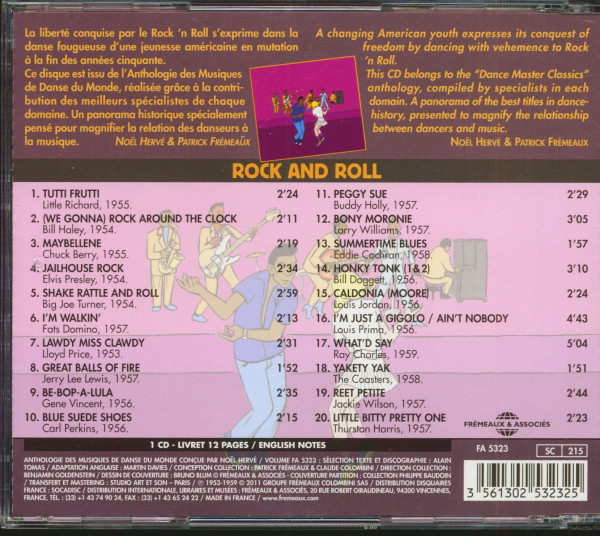Rock And Roll - The Dance Master Classics 1953-1959 (CD)