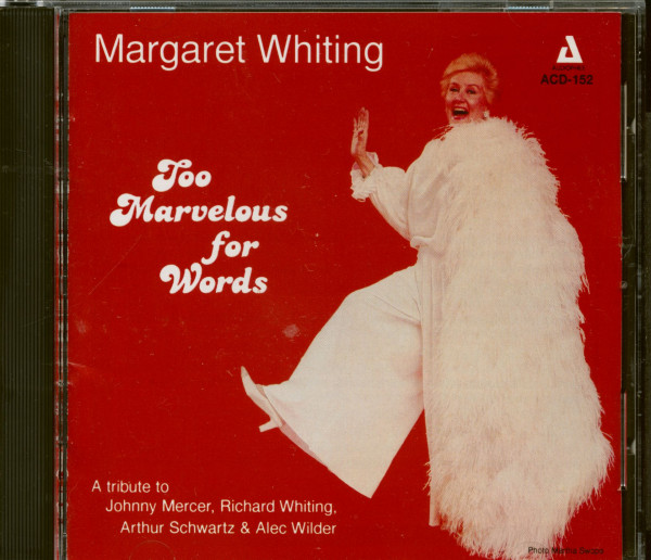2. Bild von Margaret Whiting: Too Marvelous for Words (CD)