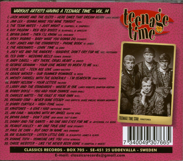 Teenage Time Vol.14 (CD)