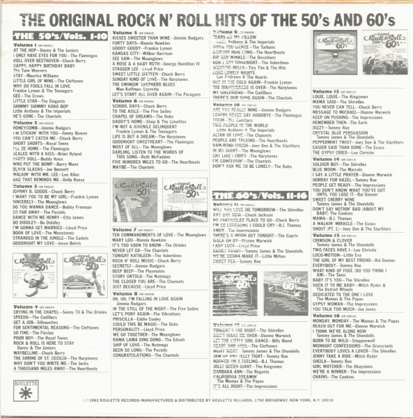 The Original Rock N' Roll Hits Of The 60's Vol.12 (LP)