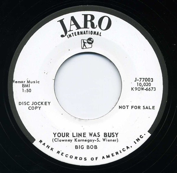 Your Line Was Busy - What Am I 7inch, 45rpm