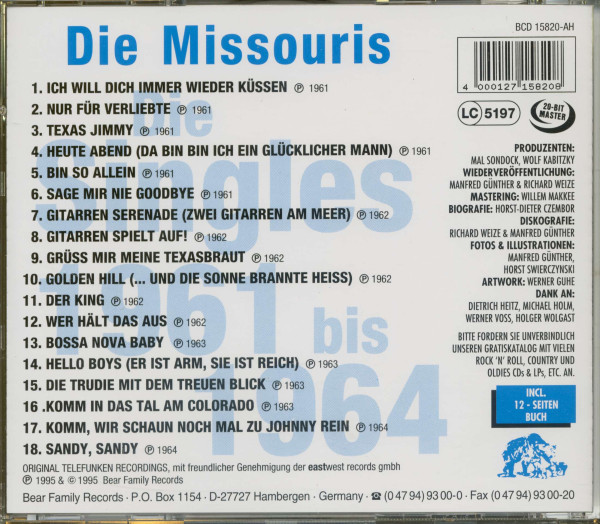 Die Singles 1961-1964