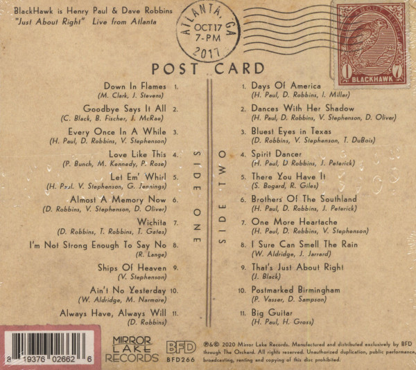 Just About Right - Live From Atlanta (2-CD)