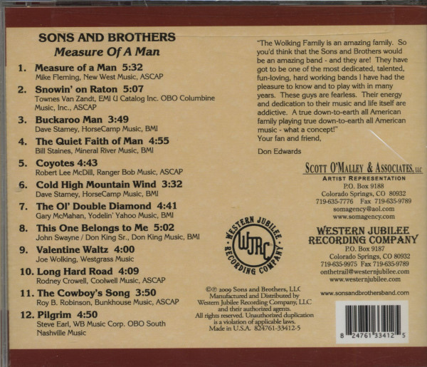 Measure Of A Man (CD)