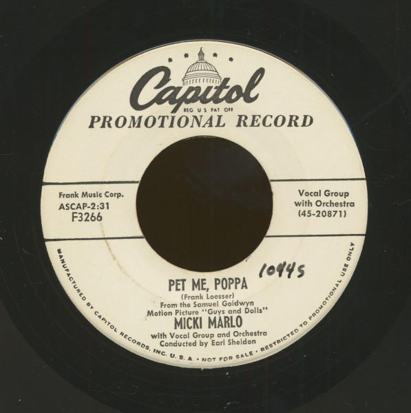 Pet Me Poppa - Like I Loved Nobody Before (7inch, 45rpm) Pet Me Poppa - Like I Loved Nobody Before (7inch, 45rpm)