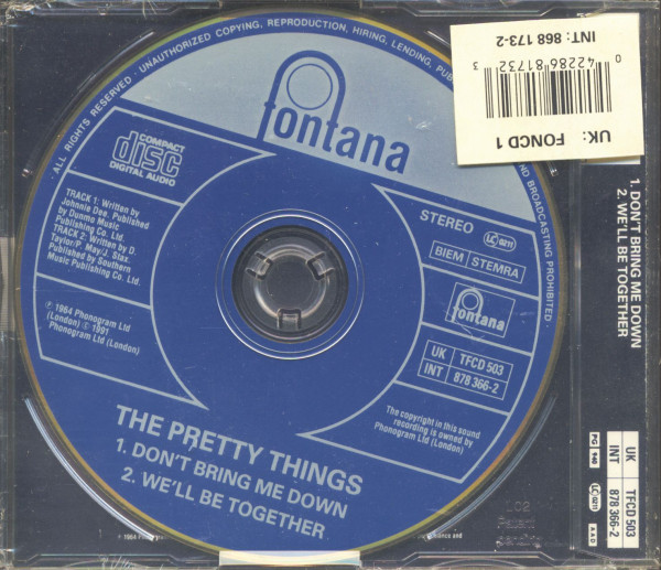 The Fontana Singles (12-CD Singles, Ltd.)