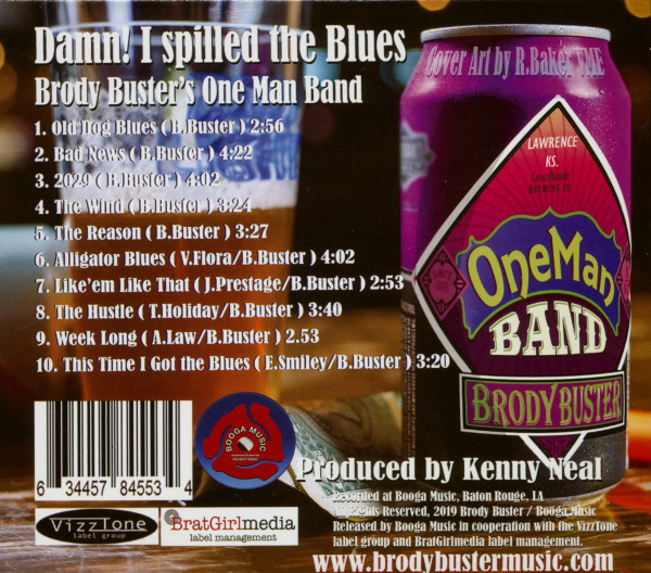 Damn! I Spilled The Blues (CD)