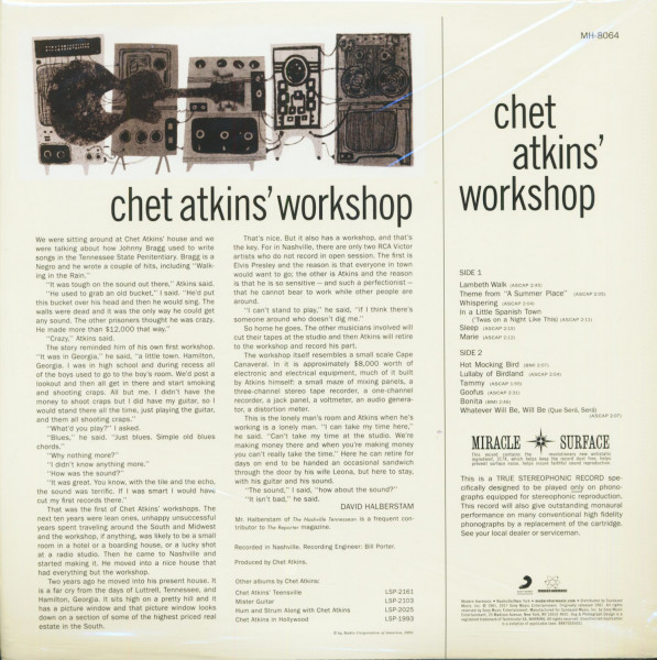 Chet Atkins' Workshop (LP)