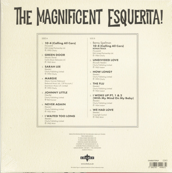 Eskew Reeder The Magnificent Esquerita (LP)
