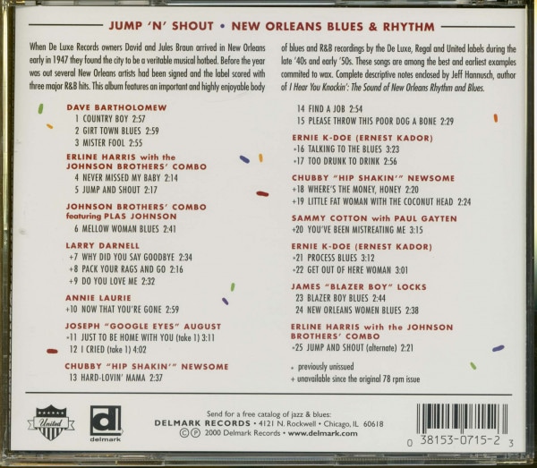 Jump 'n' Shout (CD)