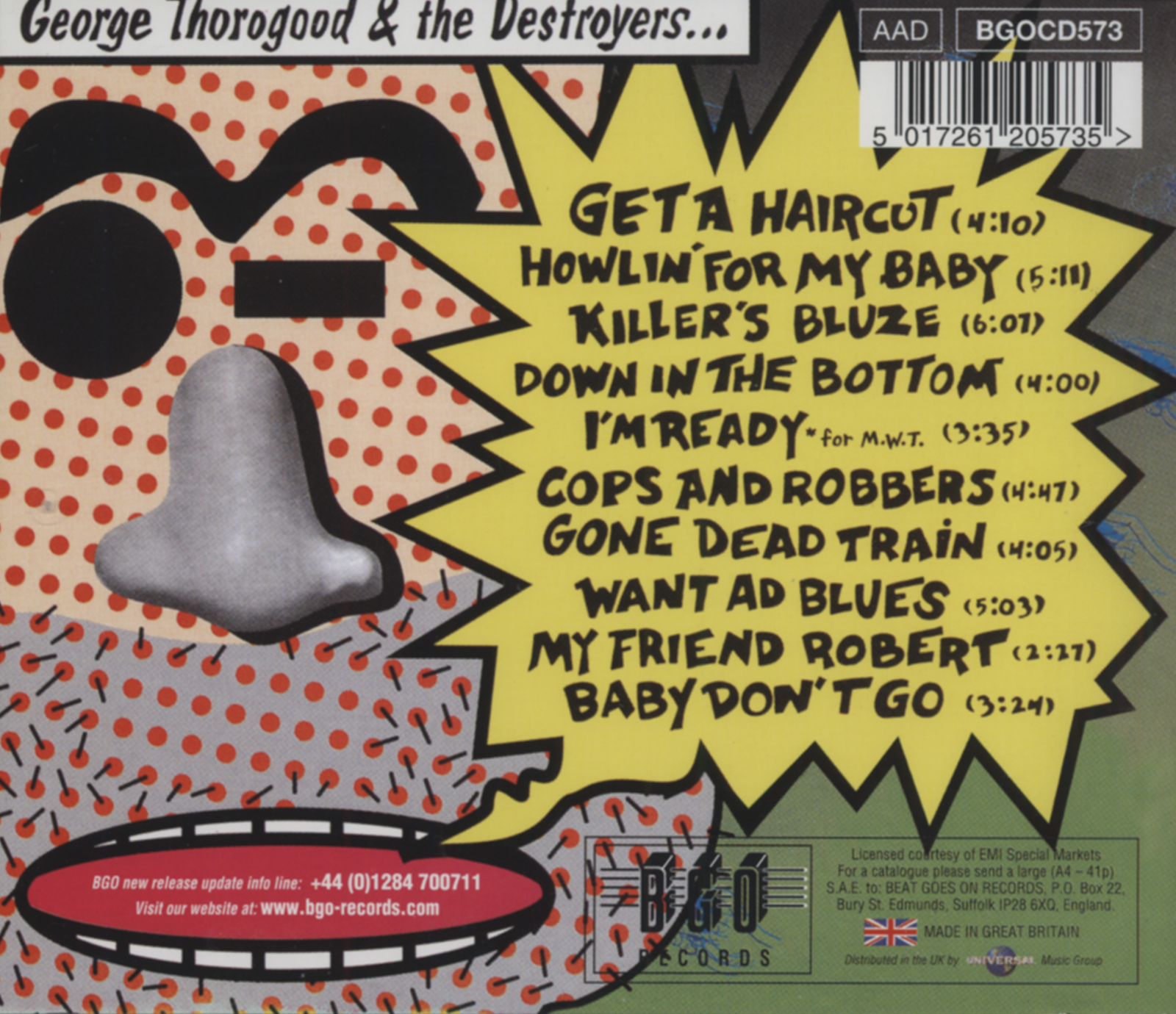 George Thorogood The Destroyers Haircut