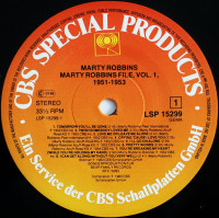 Vorschau: The Marty Robbins Files - Vol.1 (LP) Vorschau: The Marty Robbins Files - Vol.1 (LP)