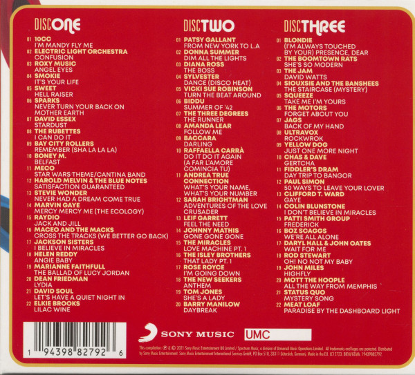 3. Bild von Various: Buried Treasure 70s (3-CD)