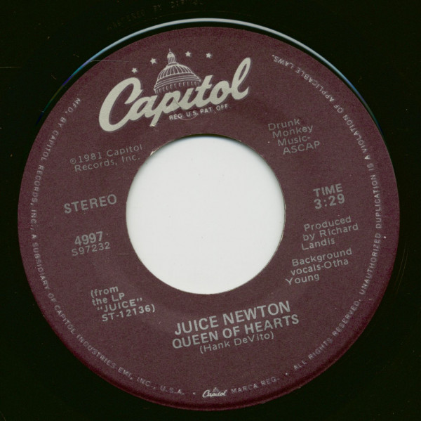 River Of Love - Queen Of Hearts (7inch, 45rpm)