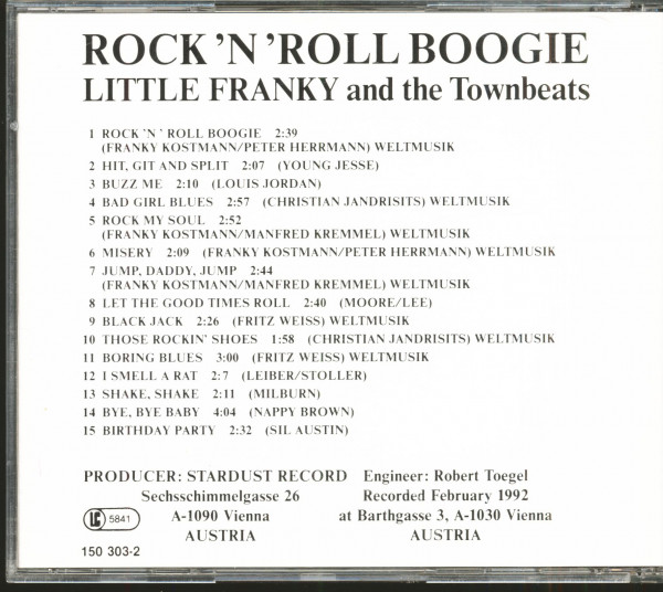 Rock'n'Roll Boogie (CD)