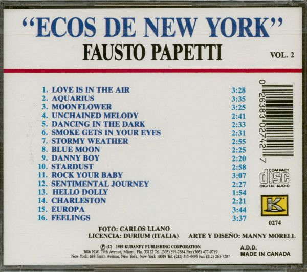Ecos De New York Vol.2 (CD)