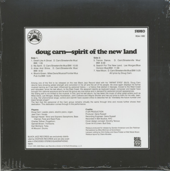 Spirit of the New Land (LP, colored Vinyl, Ltd.)