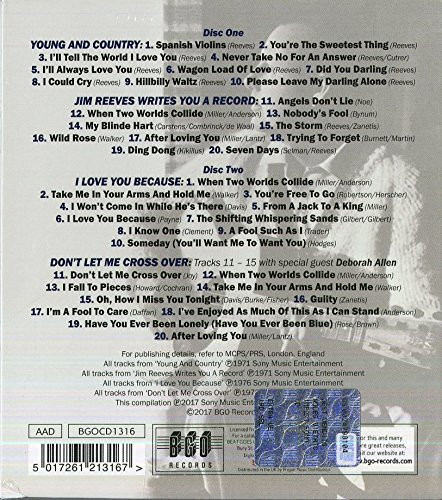 Young and Country - Writes You a Record - I Love You Because - Don't let Me Cross Over (2-CD)