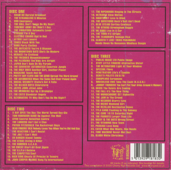 1978 The Year The UK Turned Day-Glo (3-CD)