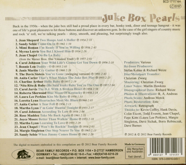 Meet The Pearls - Juke Box Pearls (CD)