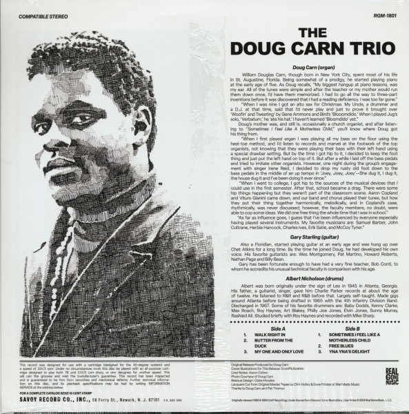 The Doug Carn Trio (LP)