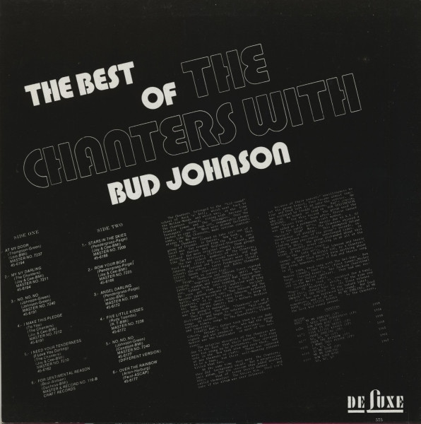 The Best Of The Chanters With Bud Johnson (LP)