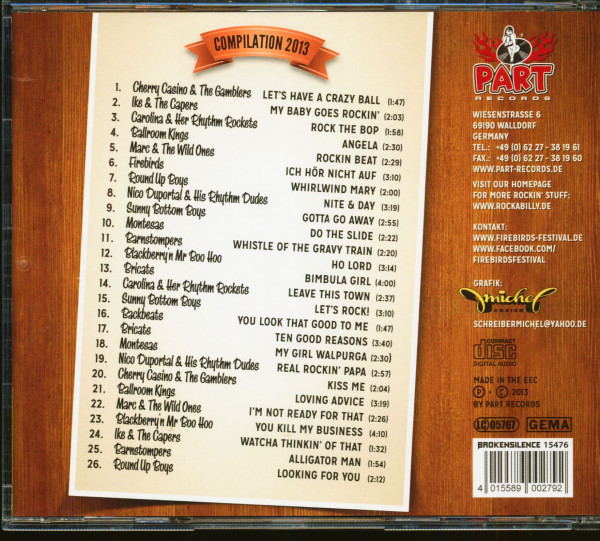 Firebirds Festival - Compilation 2013 (CD)