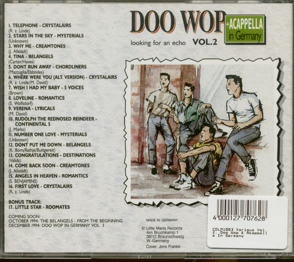 Doo Wop & Acappella In Germany Vol.2 (CD)