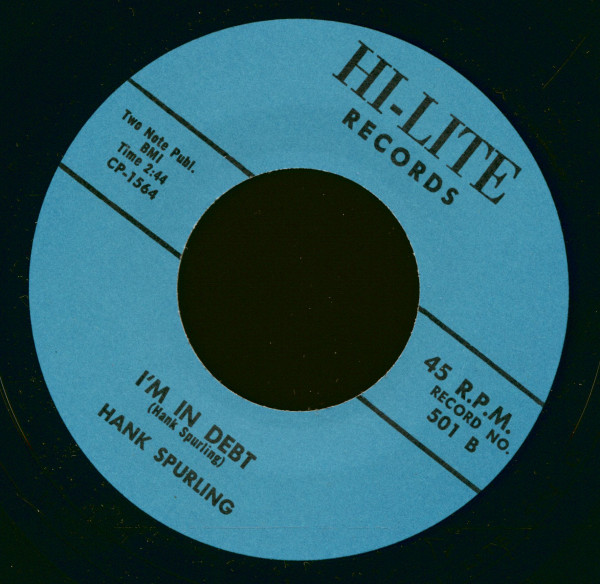 Box Car Blues - I'm In Debt (7inch, 45rpm)