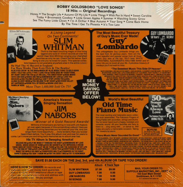 Love Songs (LP, Cut-Out)