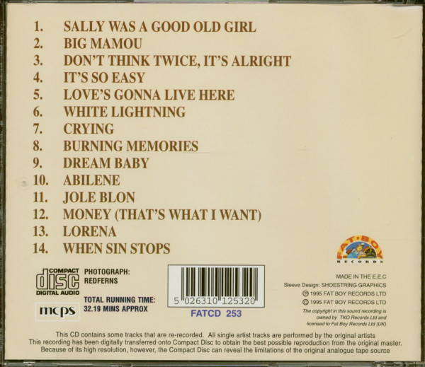 With Buddy Holly & King Curtis (CD)