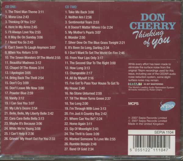 Thinking Of You (2-CD)