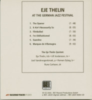 Vorschau: At The German Jazz Festival Vorschau: At The German Jazz Festival