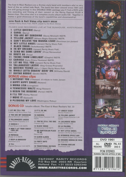 Live At The Sunhouse - East & West Rockers Vol.2 (DVD + CD)