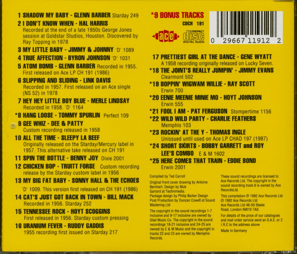 Rockabilly Shakeout (CD)