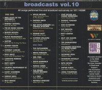 Vorschau: KGSR Broadcasts Vol.10 - Radio 107.1 KGSR Austin (2-CD) Vorschau: KGSR Broadcasts Vol.10 - Radio 107.1 KGSR Austin (2-CD)