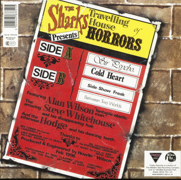 Sir Psycho (10inch EP, 45rpm, Yellow Vinyl, Ltd.)