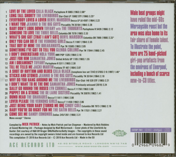 She Came From Liverpool! - Merseyside Girl-Pop 1962-1968 (CD)